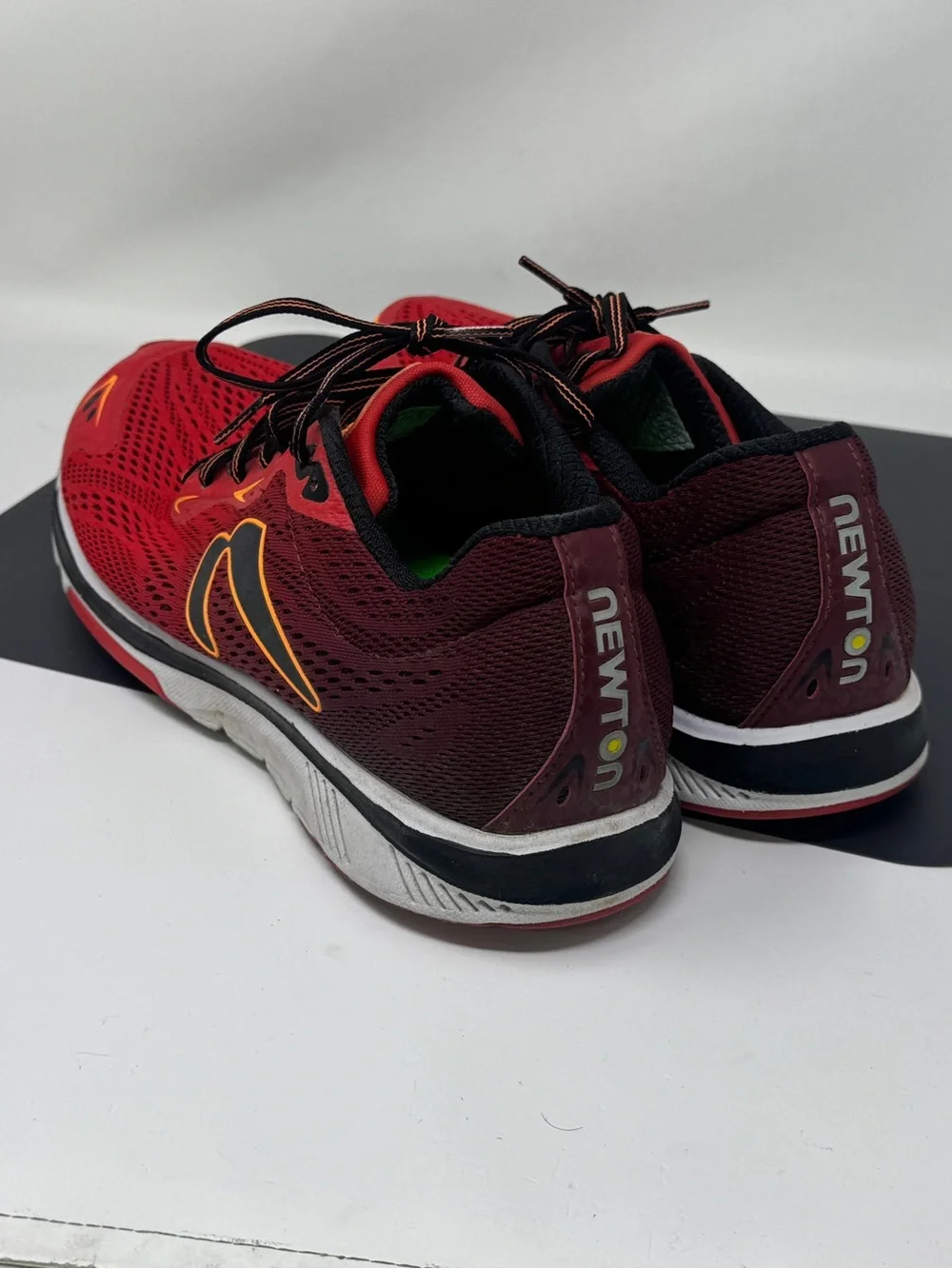 Newton Motion 9 Men’s Running Shoe Red Black - Size 12.5